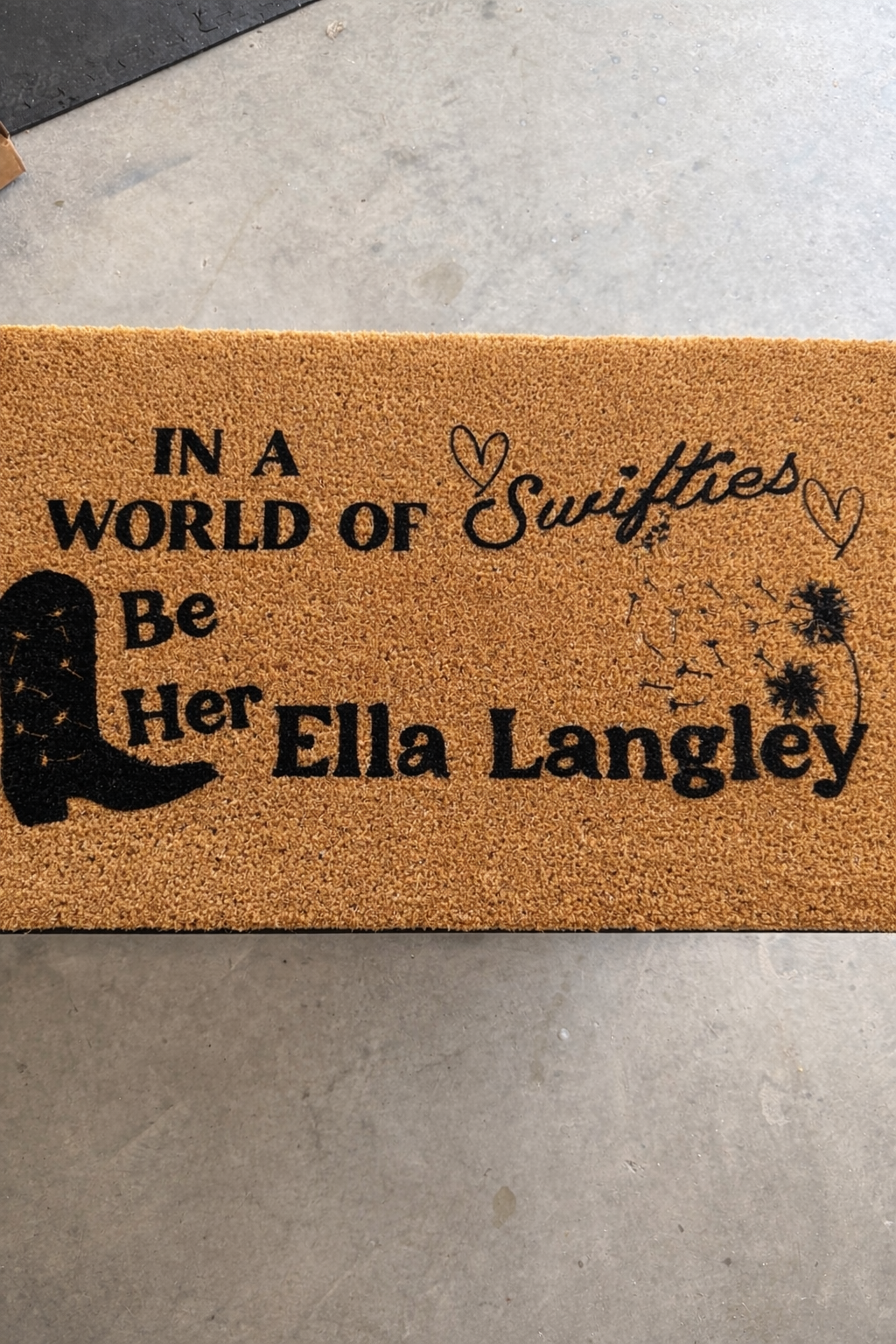 Be Her Doormat
