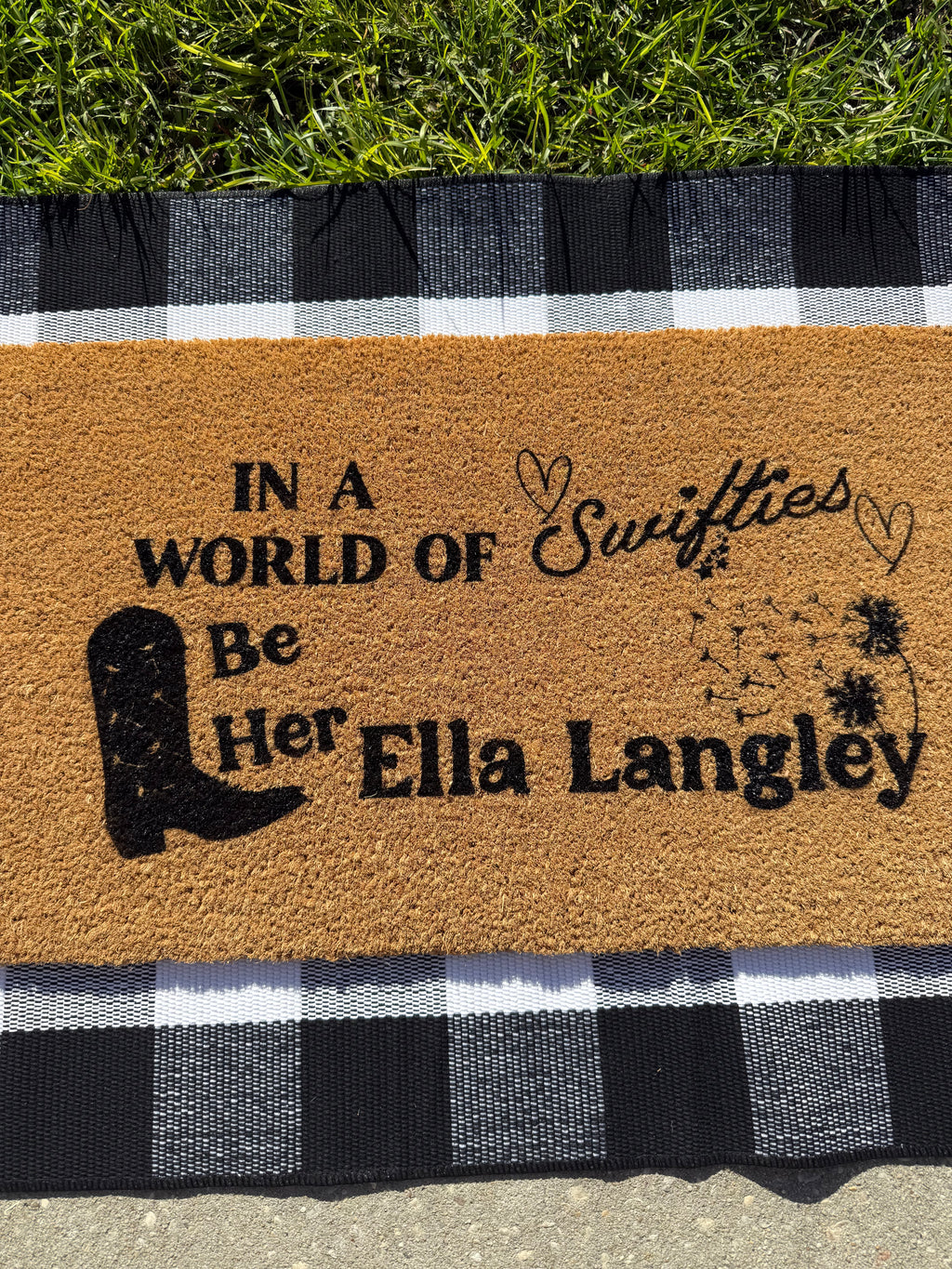 Be Her Doormat
