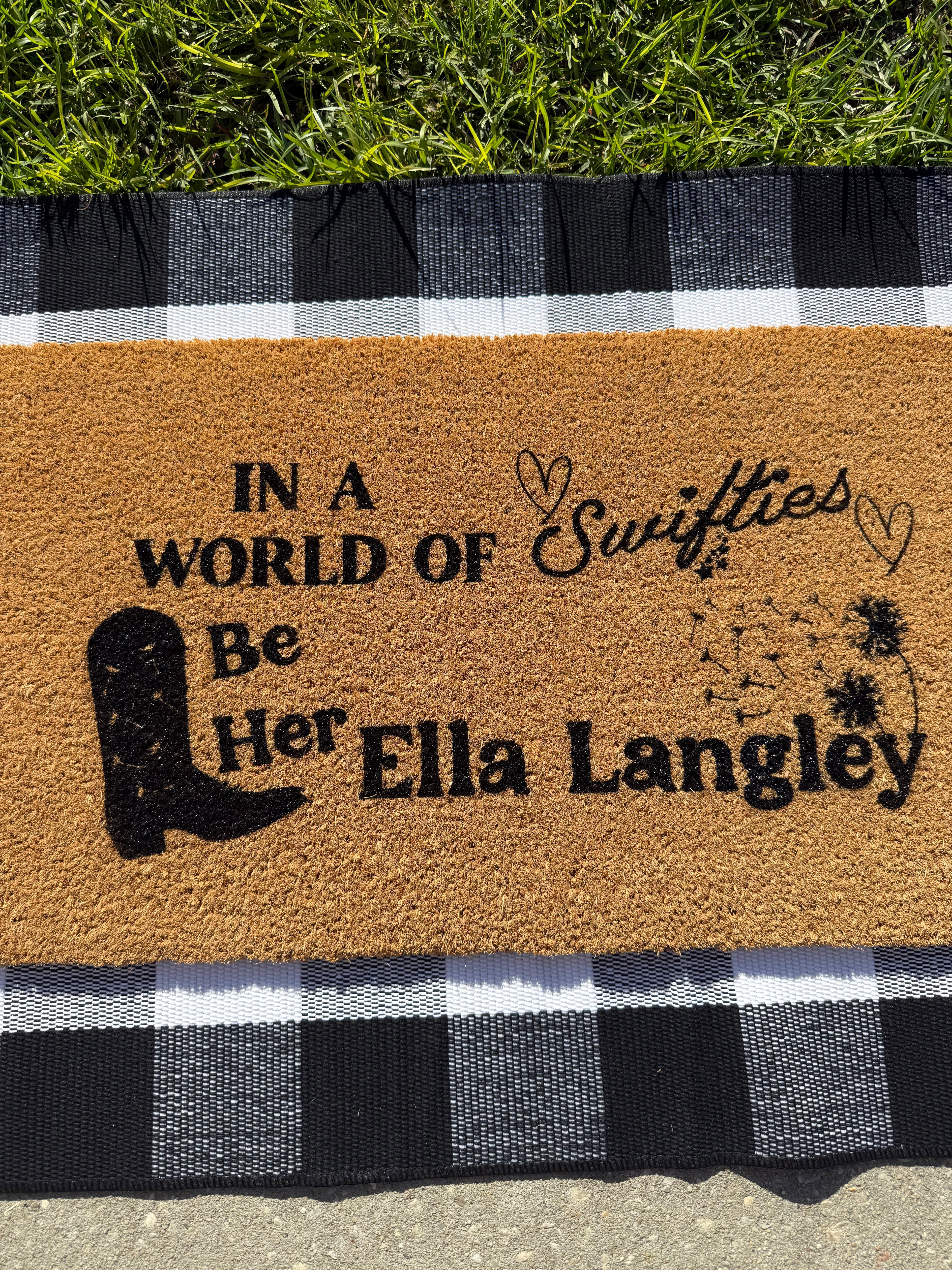 Be Her Doormat