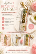 Mother’s Day Keychain with charm