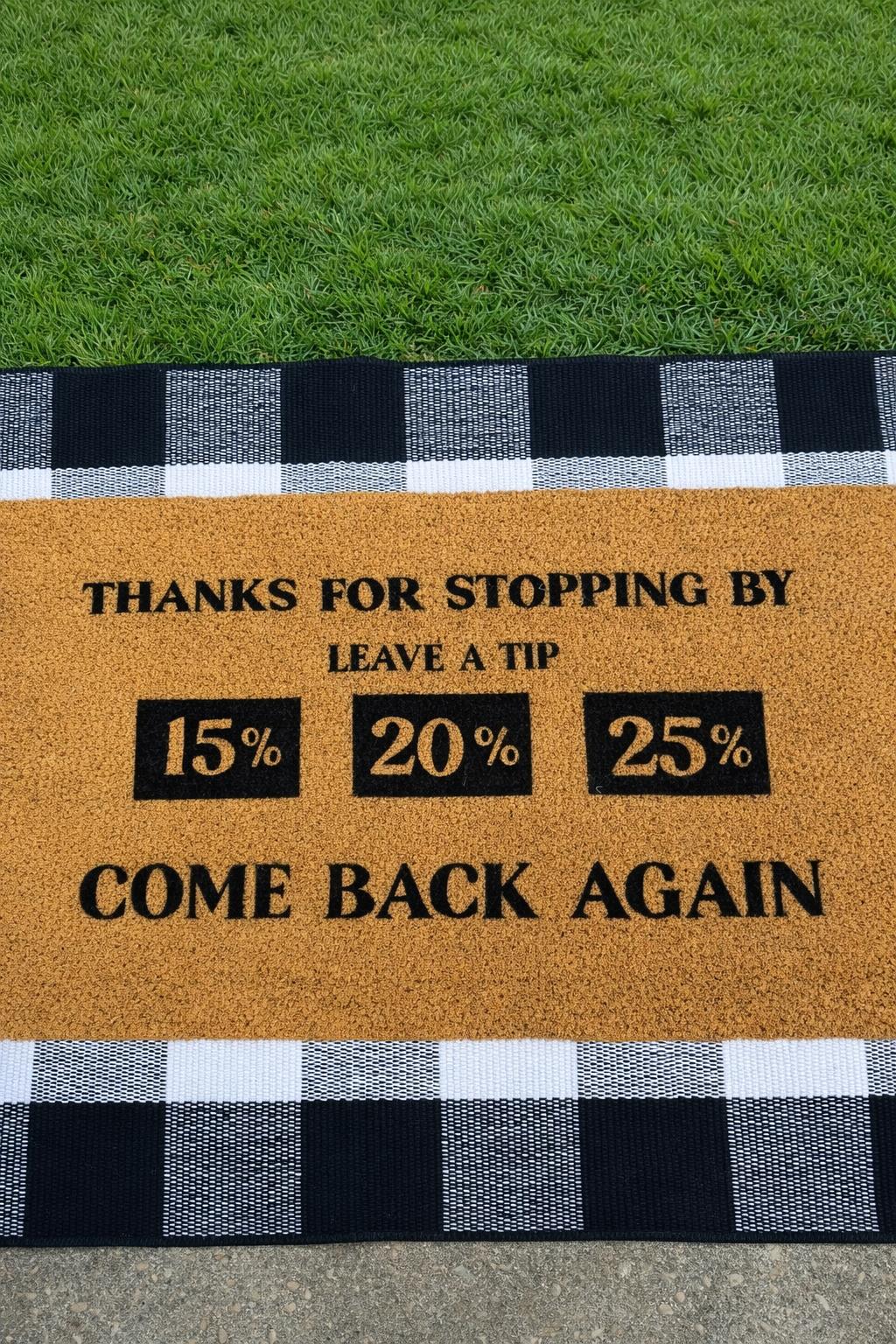 Please leave Tip
